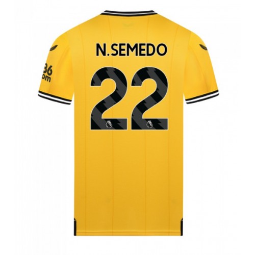 Dres Wolves Nelson Semedo #22 Domaci 2023-24 Kratak Rukav